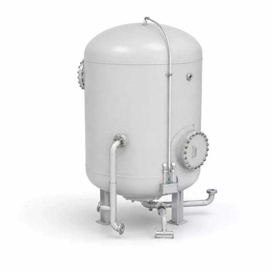 Frame-type granular media filter